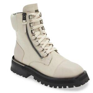 DKNY River Lace Up Boots Size 6 New